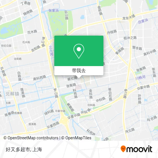 好又多超市地图