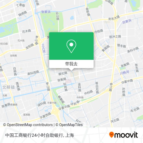 中国工商银行24小时自助银行地图
