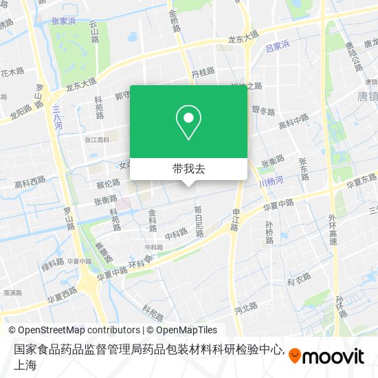 国家食品药品监督管理局药品包装材料科研检验中心地图