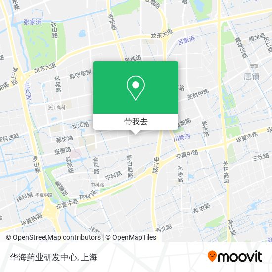 华海药业研发中心地图