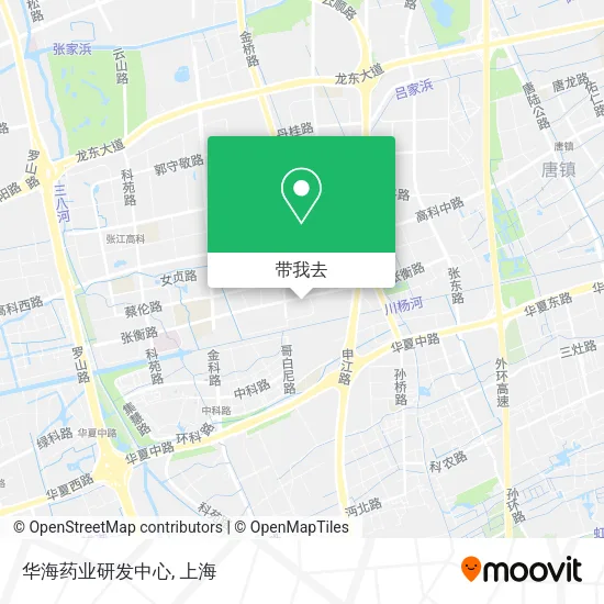 华海药业研发中心地图