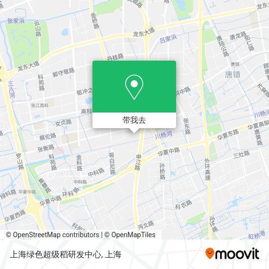 上海绿色超级稻研发中心地图
