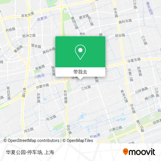 华夏公园-停车场地图