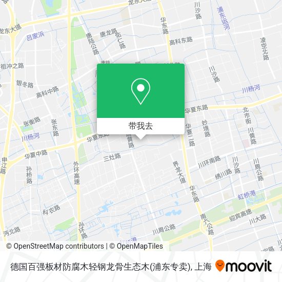 德国百强板材防腐木轻钢龙骨生态木(浦东专卖)地图