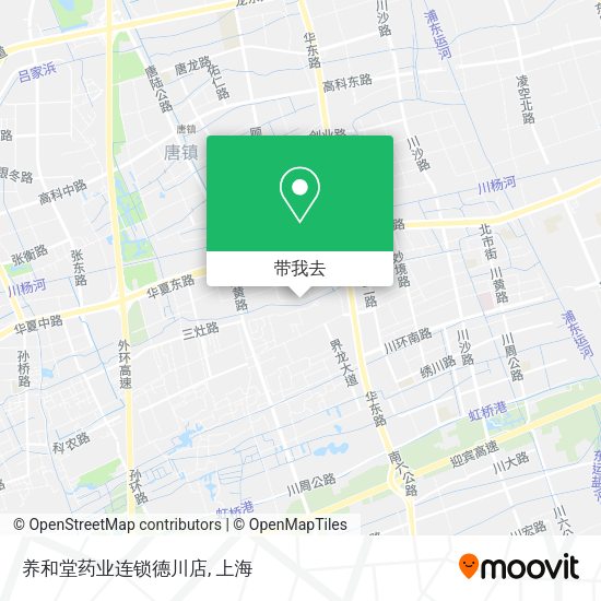 养和堂药业连锁德川店地图