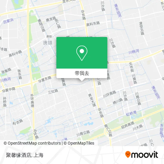 聚馨缘酒店地图
