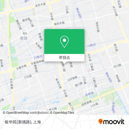 银华苑(新德路)地图