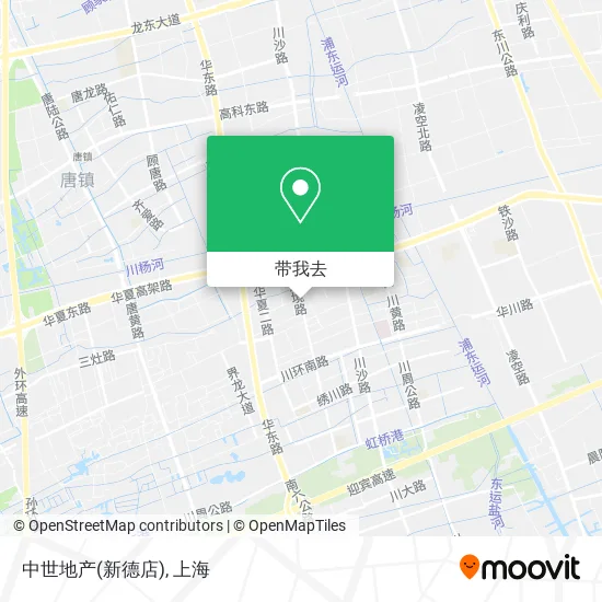 中世地产(新德店)地图