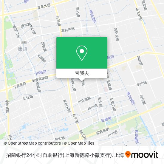 招商银行24小时自助银行(上海新德路小微支行)地图