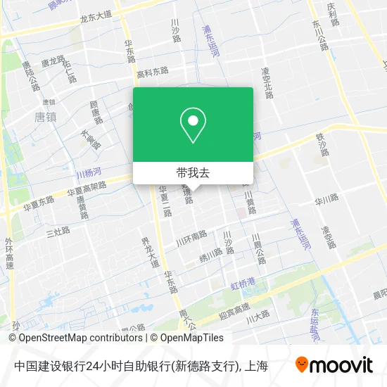 中国建设银行24小时自助银行(新德路支行)地图