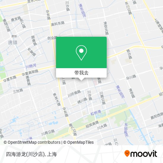四海游龙(川沙店)地图