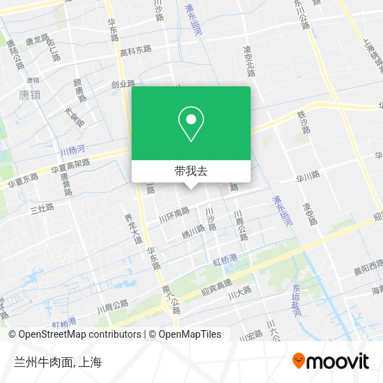 兰州牛肉面地图