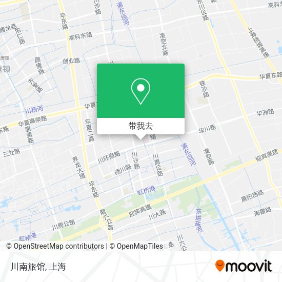 川南旅馆地图