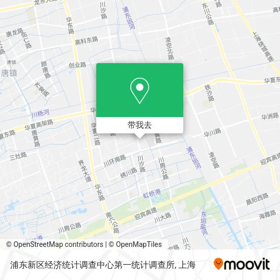 浦东新区经济统计调查中心第一统计调查所地图