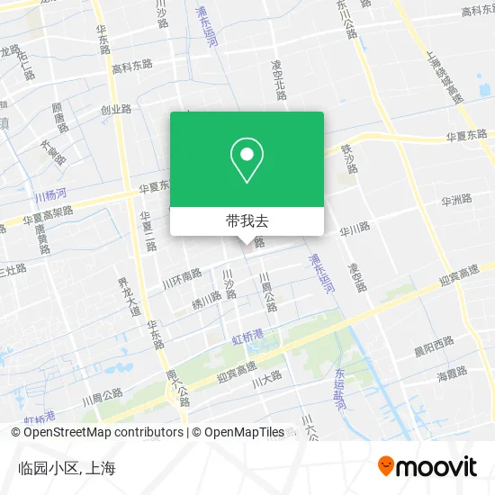 临园小区地图