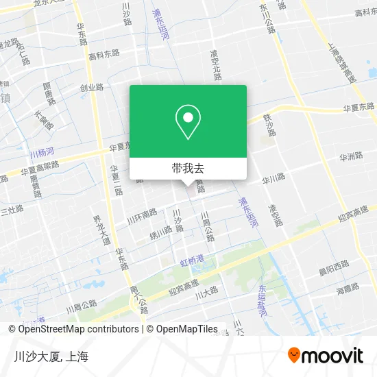 川沙大厦地图