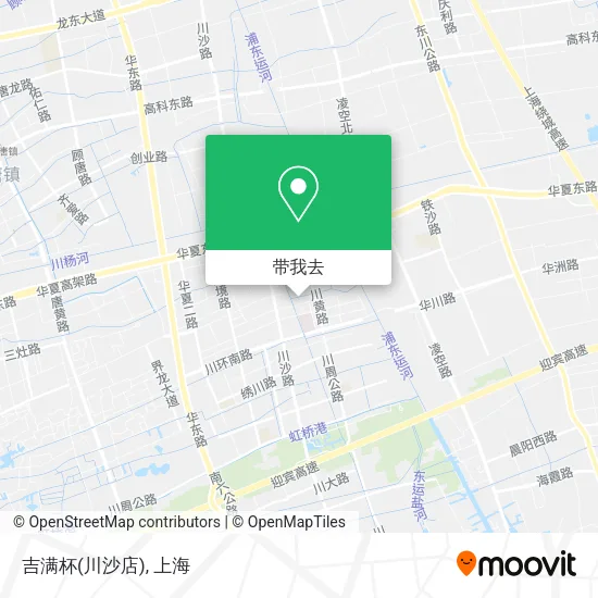 吉满杯(川沙店)地图
