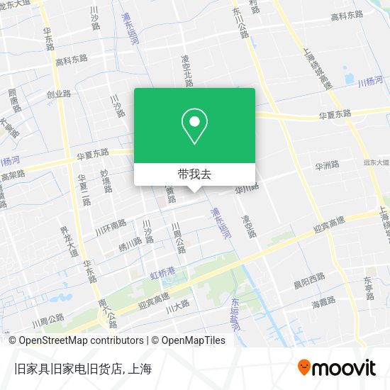旧家具旧家电旧货店地图