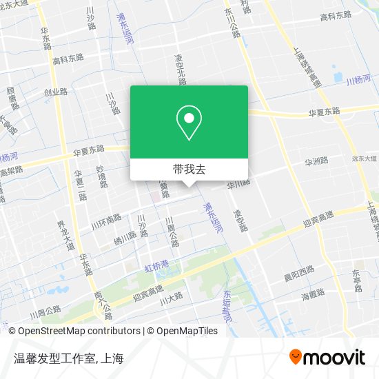 温馨发型工作室地图