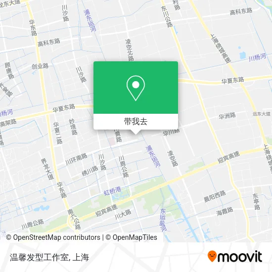 温馨发型工作室地图