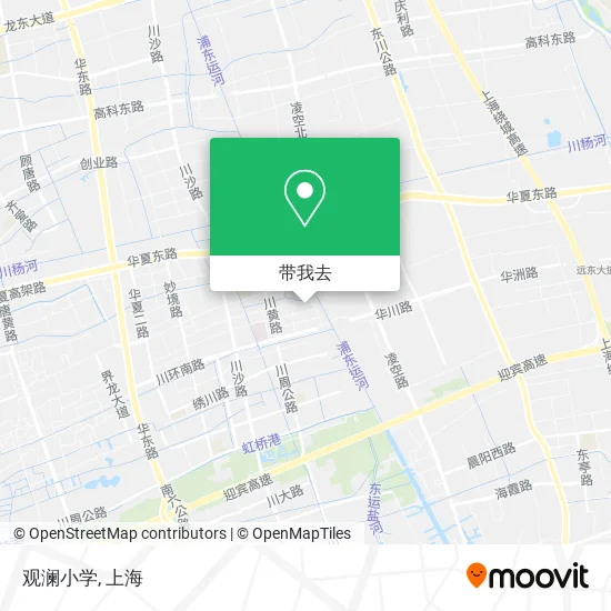 观澜小学地图