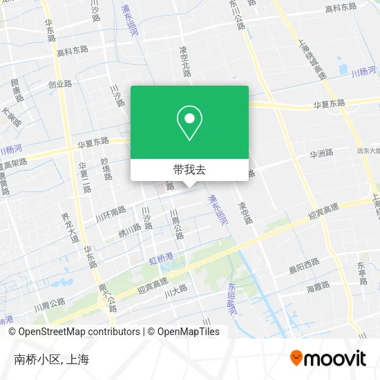 南桥小区地图