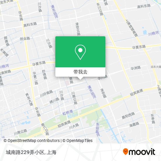 城南路229弄小区地图