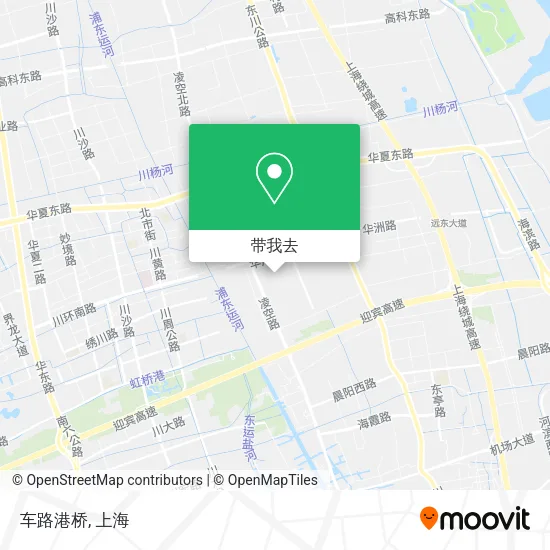 车路港桥地图