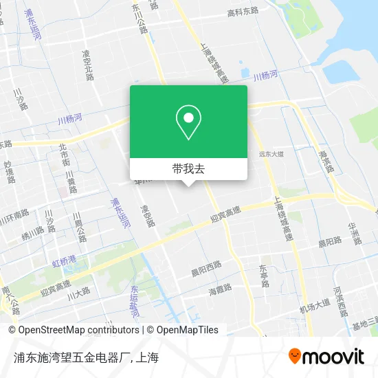 浦东施湾望五金电器厂地图