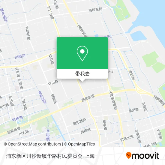 浦东新区川沙新镇华路村民委员会地图