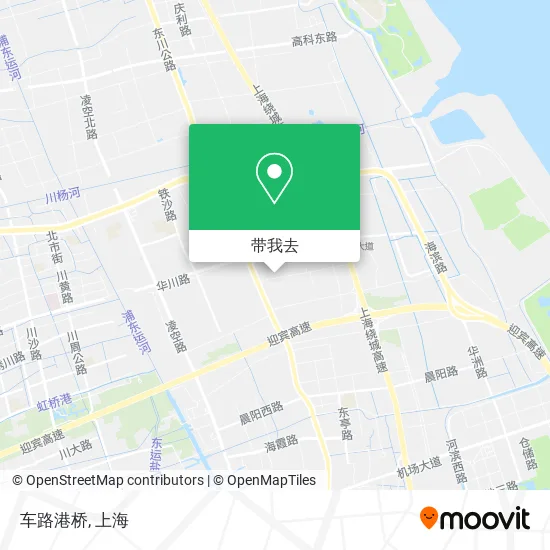 车路港桥地图