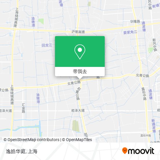 逸皓华庭地图