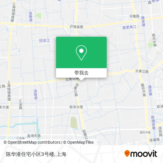 陈华港住宅小区3号楼地图