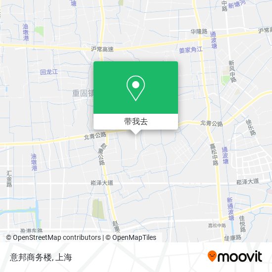 意邦商务楼地图