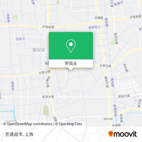 意通超市地图
