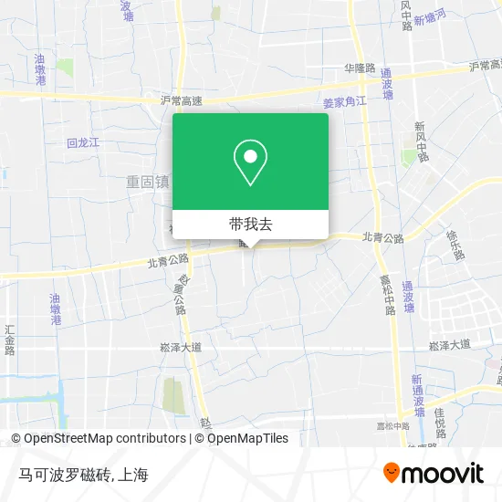 马可波罗磁砖地图