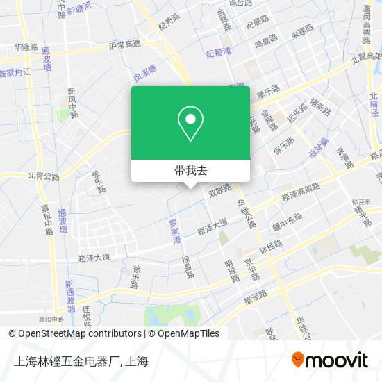 上海林铿五金电器厂地图