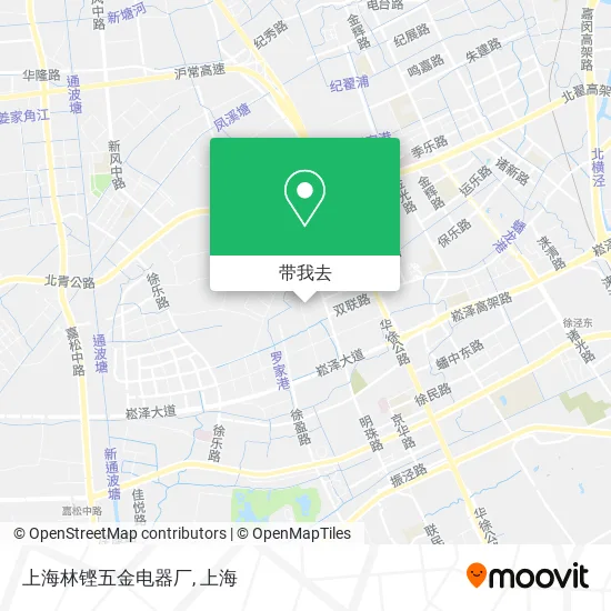 上海林铿五金电器厂地图