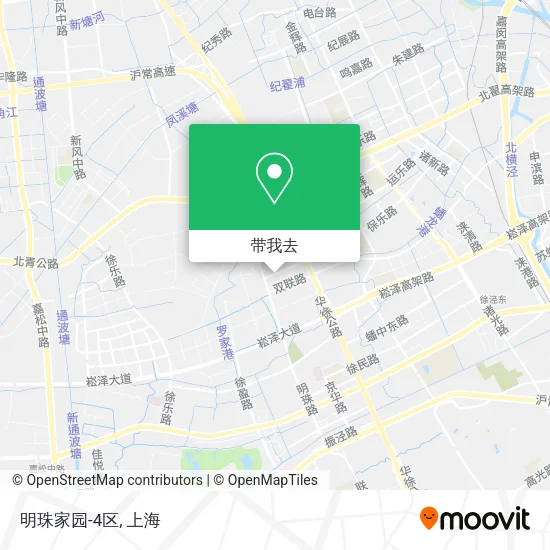明珠家园-4区地图