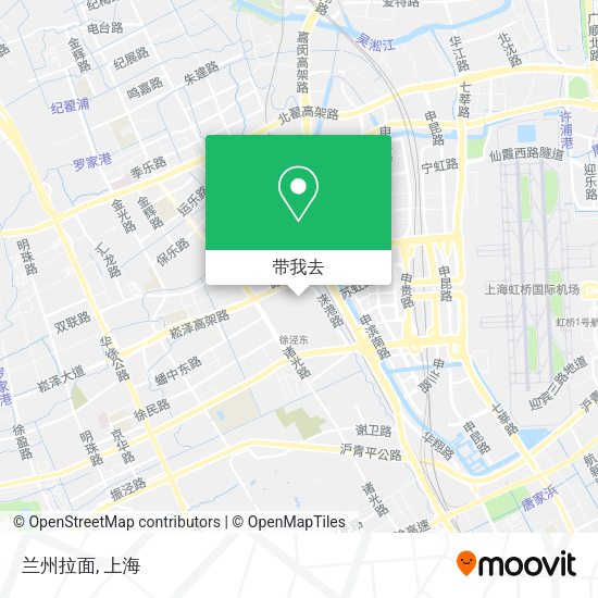 兰州拉面地图