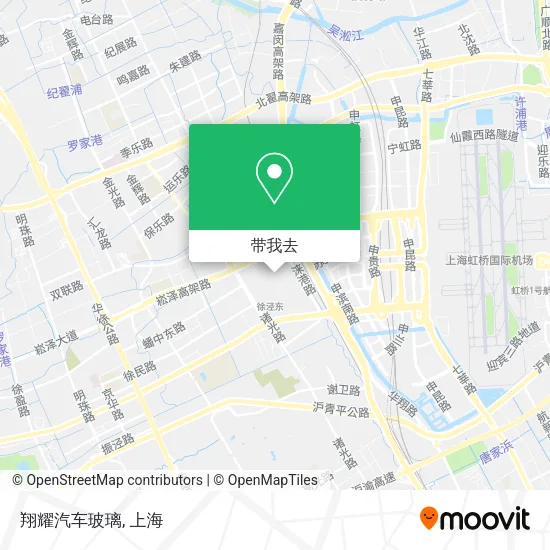 翔耀汽车玻璃地图