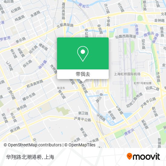 华翔路北潮港桥地图