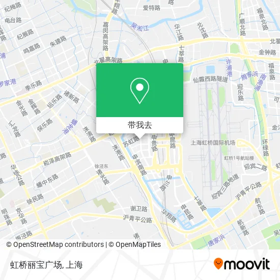 虹桥丽宝广场地图