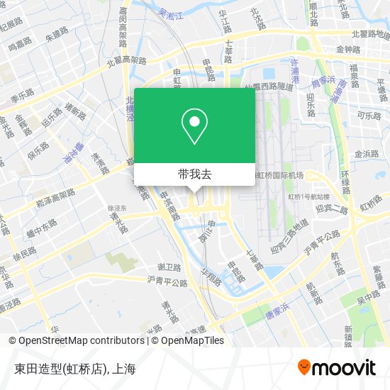 東田造型(虹桥店)地图