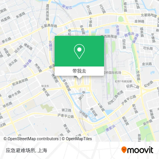 应急避难场所地图