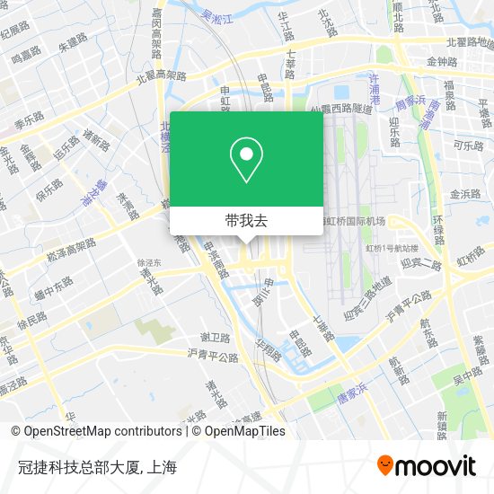 冠捷科技总部大厦地图