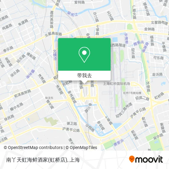 南丫天虹海鲜酒家(虹桥店)地图