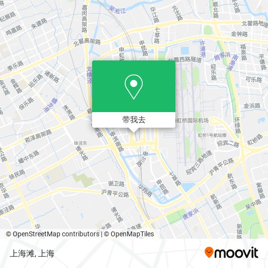 上海滩地图