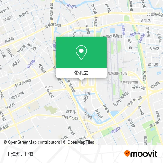 上海滩地图