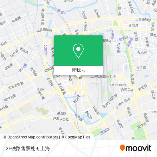 2F铁路售票处9地图